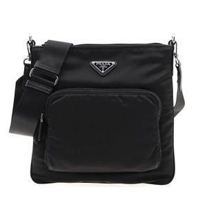 Prada Messenger Nylon Crossbody Unisex 1BH716 New